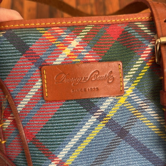 Dooney & Bourke Tartan Tote Bag - Picture 2 of 11